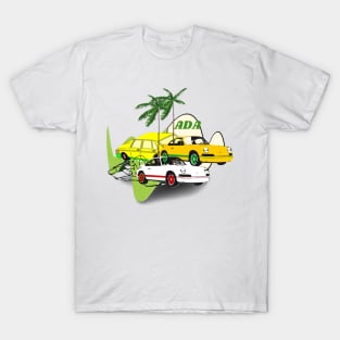 ADA: PORSCHE BENEATH THE PALM TREES T-Shirt